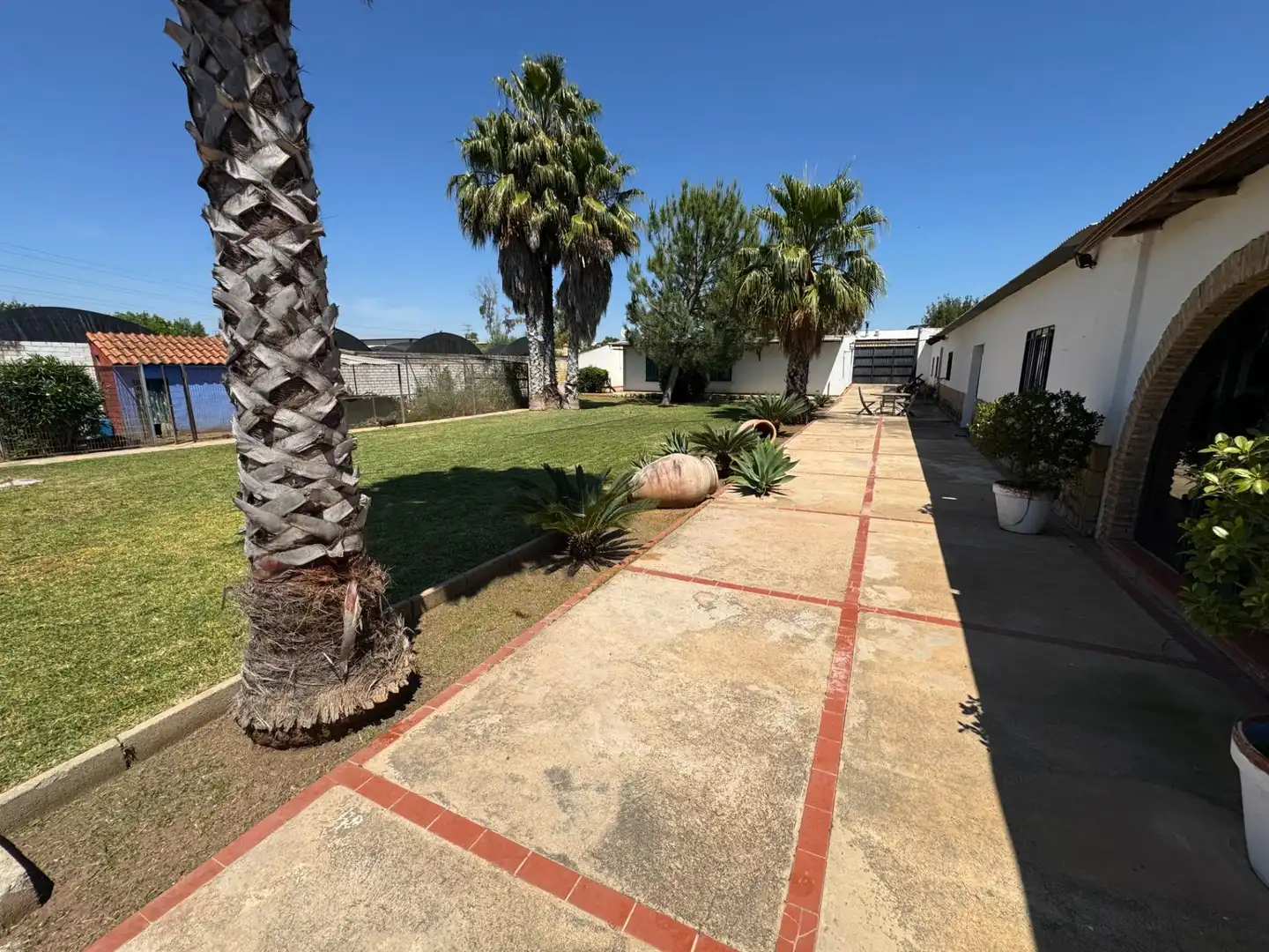 Jardín de Casa o chalet en venta en Dos Hermanas con Aire acondicionado, Jardín privado y Trastero