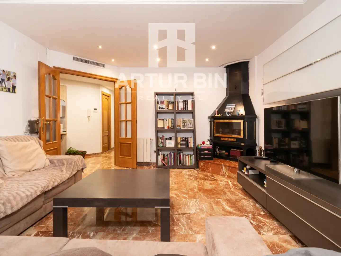 Sala de estar de Casa o chalet en venta en Alaquàs con Aire acondicionado, Calefacción y Trastero