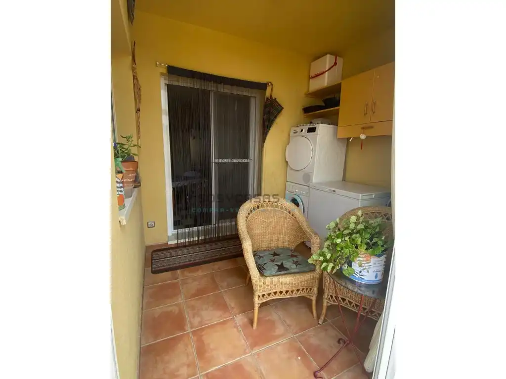 Balcony of Houses for sale in San Mateo de Gállego  with Air Conditioner, Private garden and Terrace