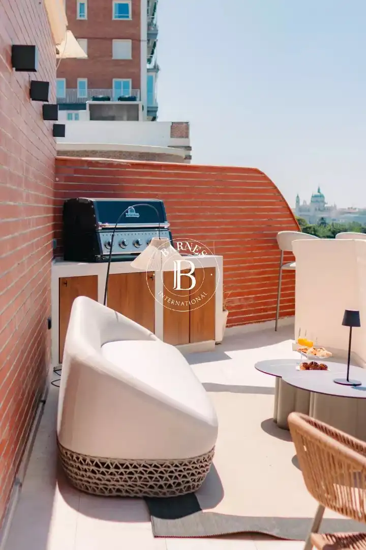 Terrace of Flat for rent in Madrid  with Air Conditioner, Heating and Terrace