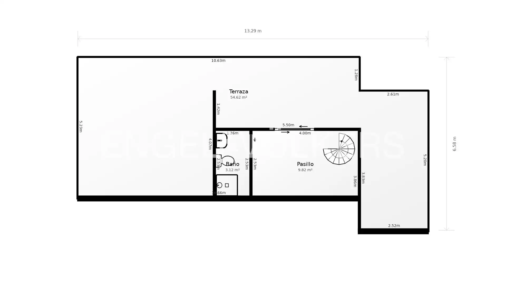 Penthouse mit Terrasse zum Verkauf in Cala del Puntal, imagen 34