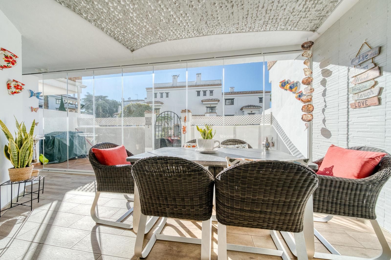 Terrace of Planta baja for sale in Mijas  with Air Conditioner, Terrace and Swimming Pool