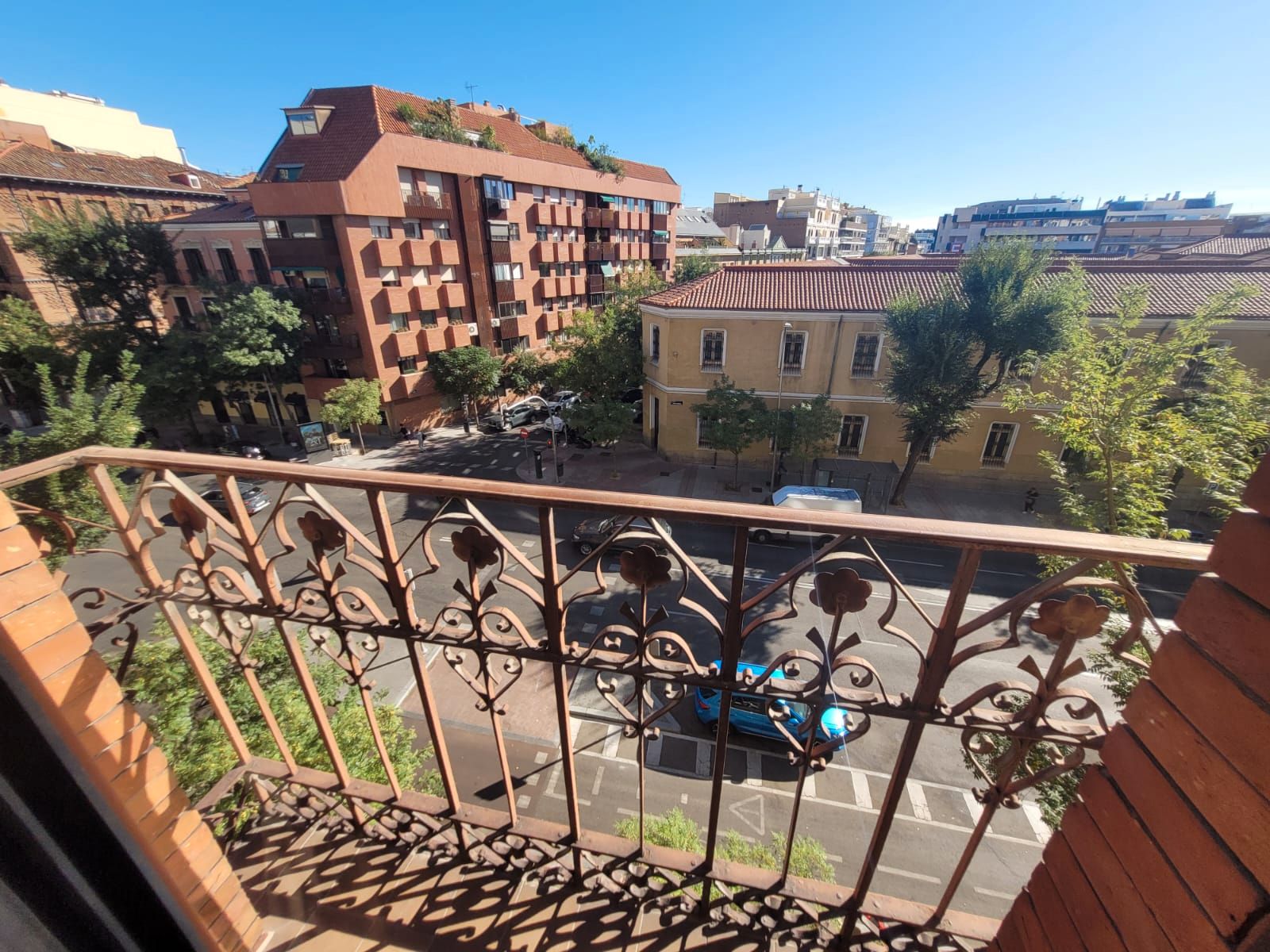 Vista exterior de Pis en venda en  Madrid Capital amb Aire condicionat, Calefacció i Parquet