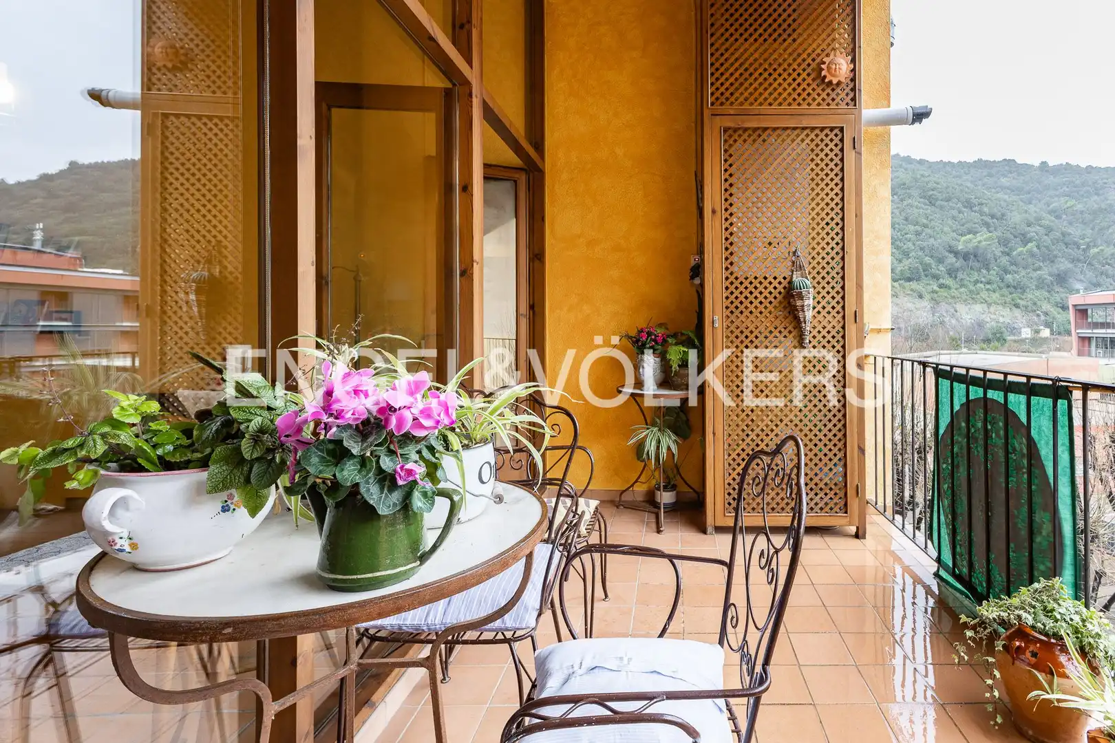 Terraza de Casa adosada en venta en Figaró-Montmany con Aire acondicionado, Calefacción y Parquet