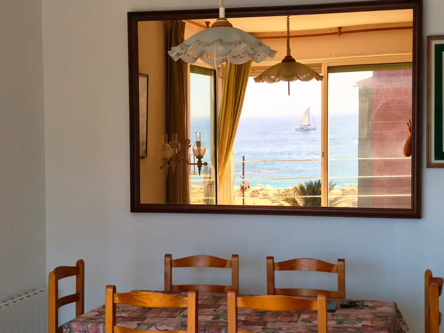 Comedor de Apartamento en venta en Lloret de Mar con Calefacción y Balcón