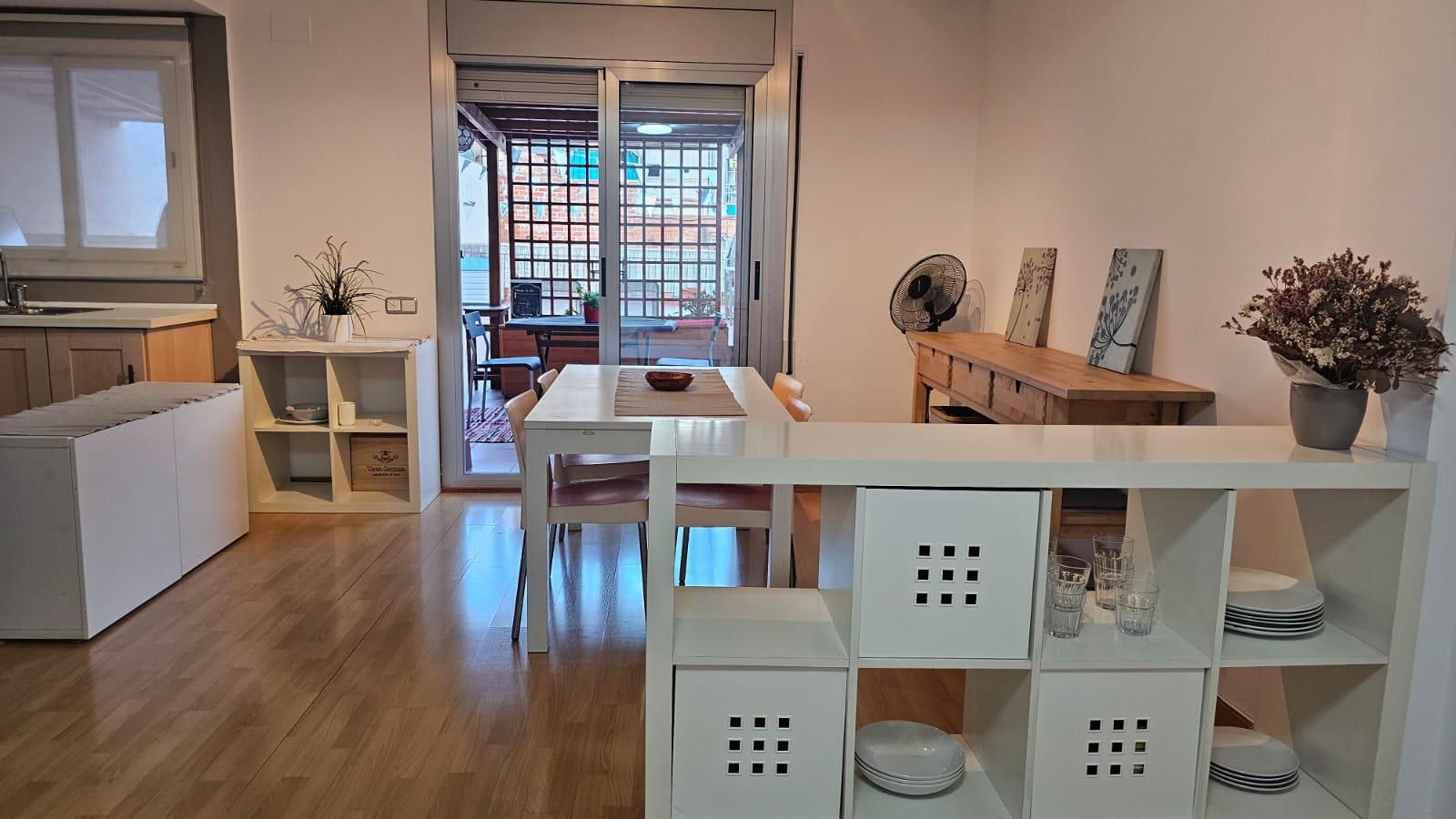 Dining room of Flat for sale in Terrassa  with Air Conditioner, Heating and Terrace
