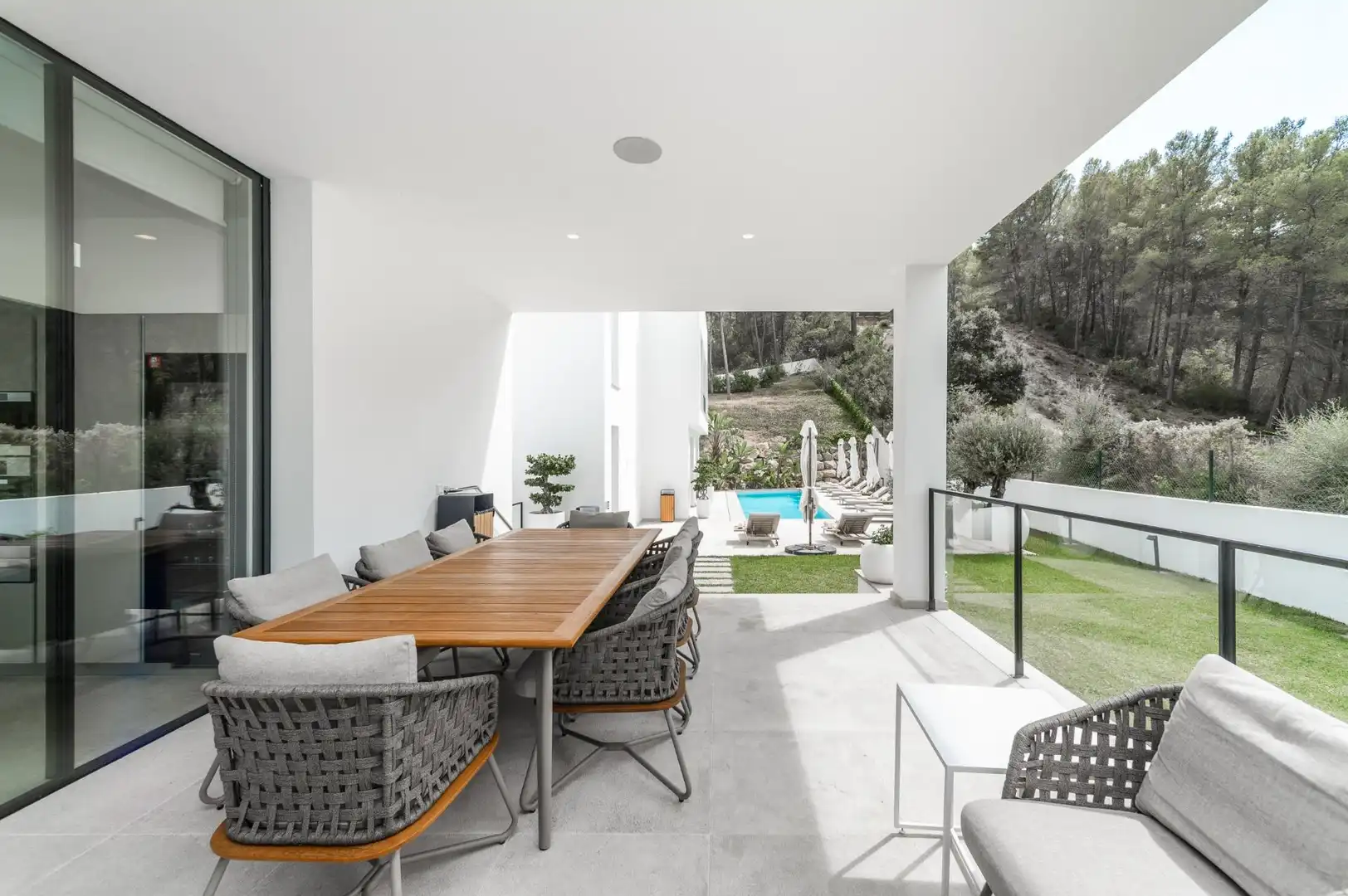 Terrassa de Casa o xalet en venda en  Palma de Mallorca amb Aire condicionat, Calefacció i Jardí privat
