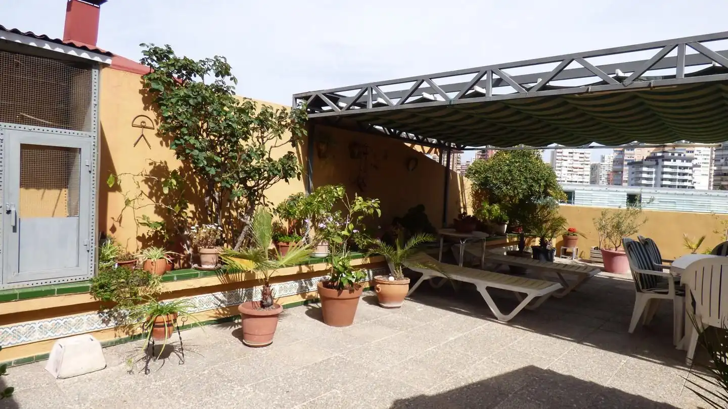 Terrasse von Maisonette zum Verkauf in Benidorm mit Terrasse