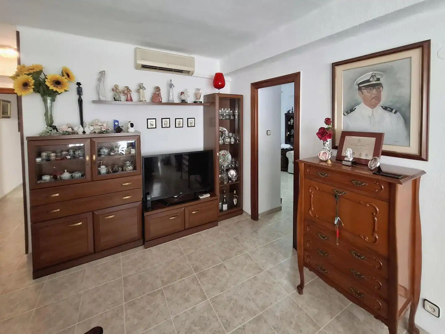 Wohnzimmer von Wohnung zum Verkauf in Cartagena mit Klimaanlage und Heizung