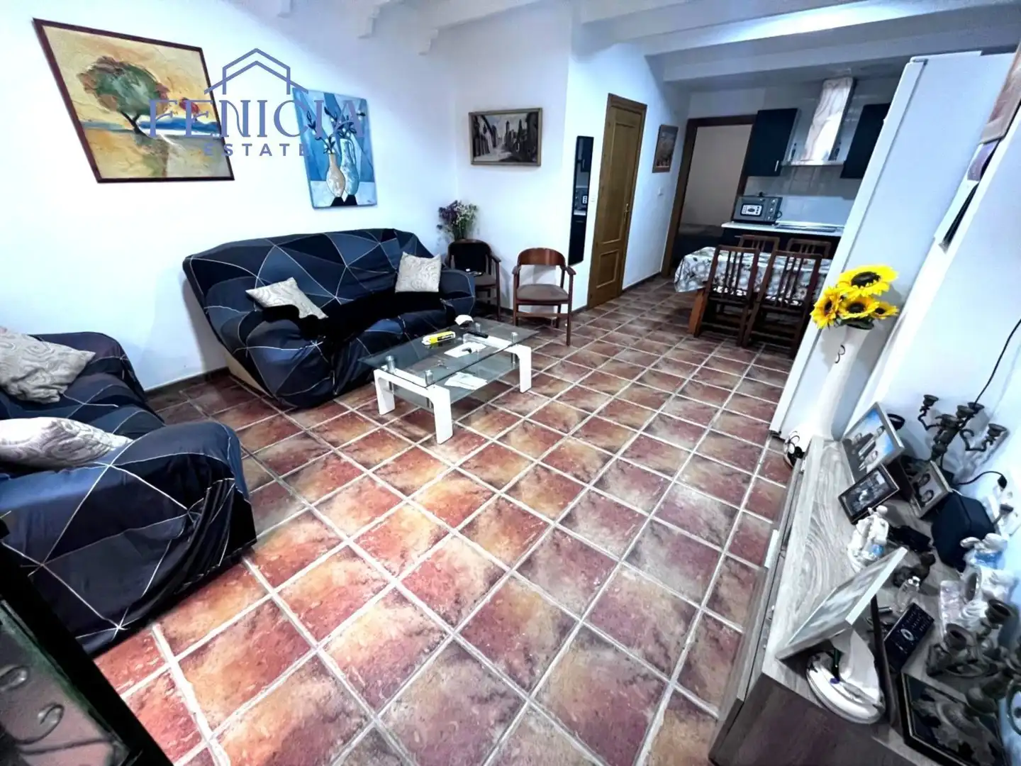 Sala d'estar de Pis en venda en Almuñécar amb Aire condicionat