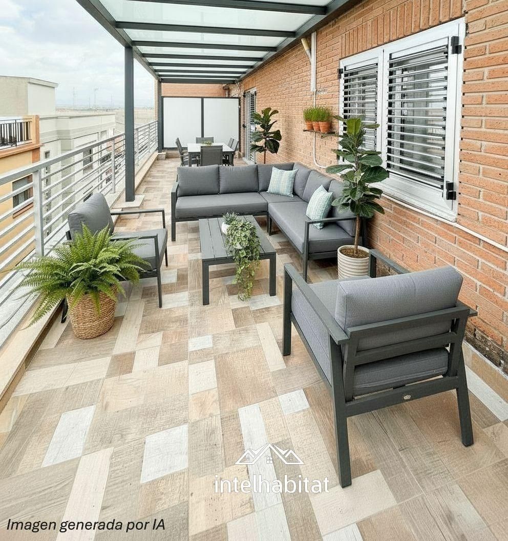 Terrassa de Àtic en venda en Riba-roja de Túria amb Terrassa i Balcó