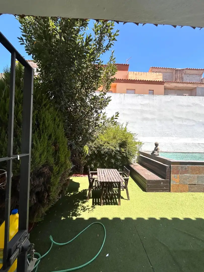 Jardín de Casa o chalet en venta en Burguillos con Aire acondicionado, Terraza y Piscina