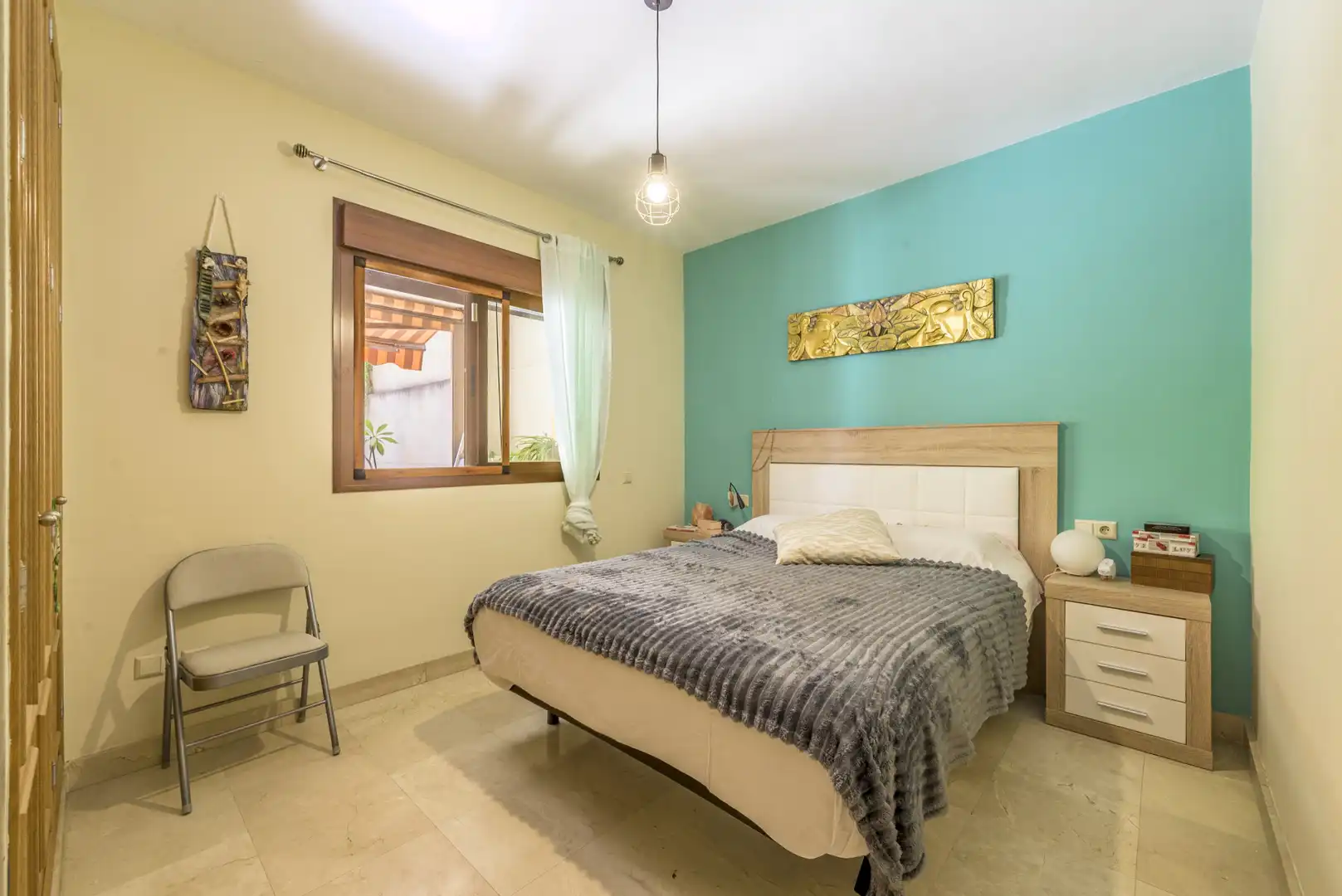 Dormitori de Planta baixa en venda en Mijas amb Aire condicionat, Jardí privat i Terrassa