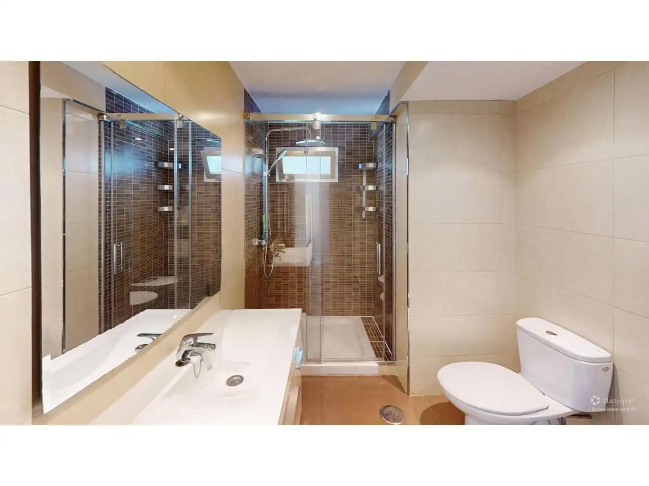Bathroom of Flat for rent in Móstoles  with Air Conditioner, Heating and Terrace