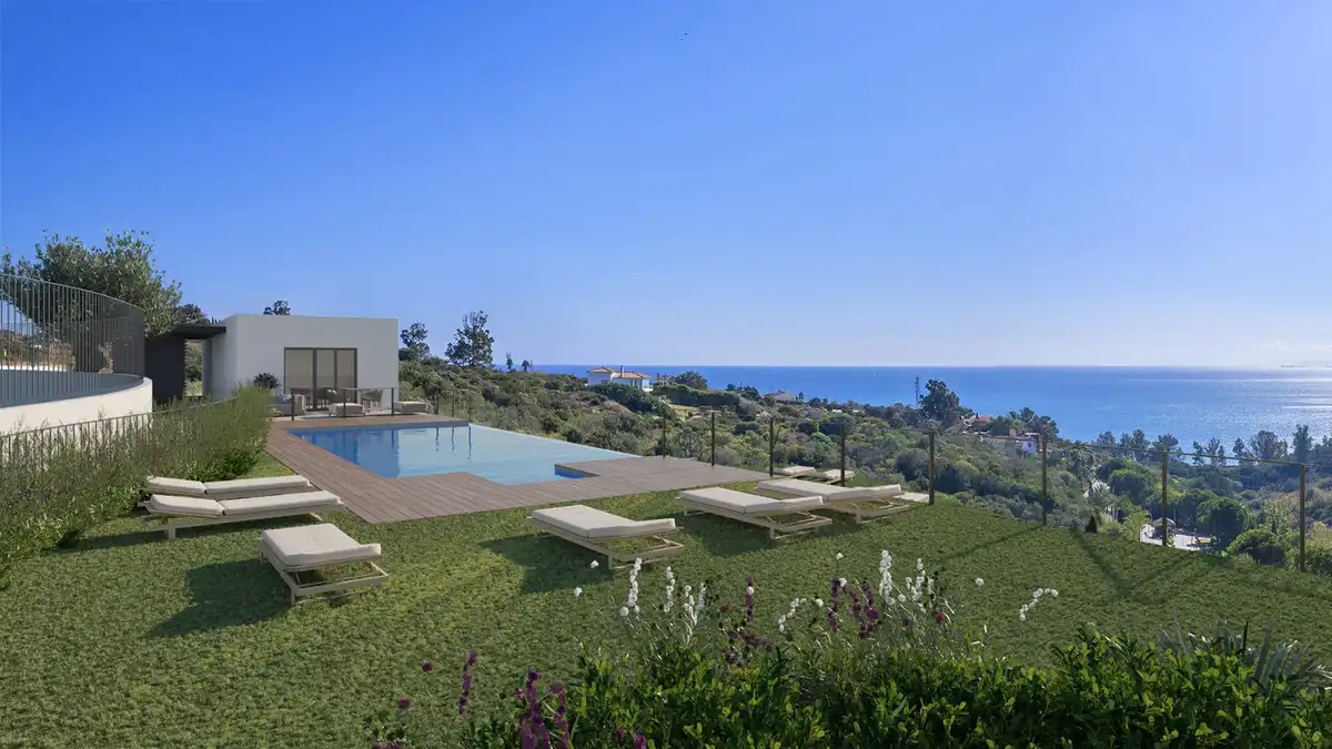 Piscina de Casa adosada en venta en Manilva con Jardín privado, Terraza y Trastero