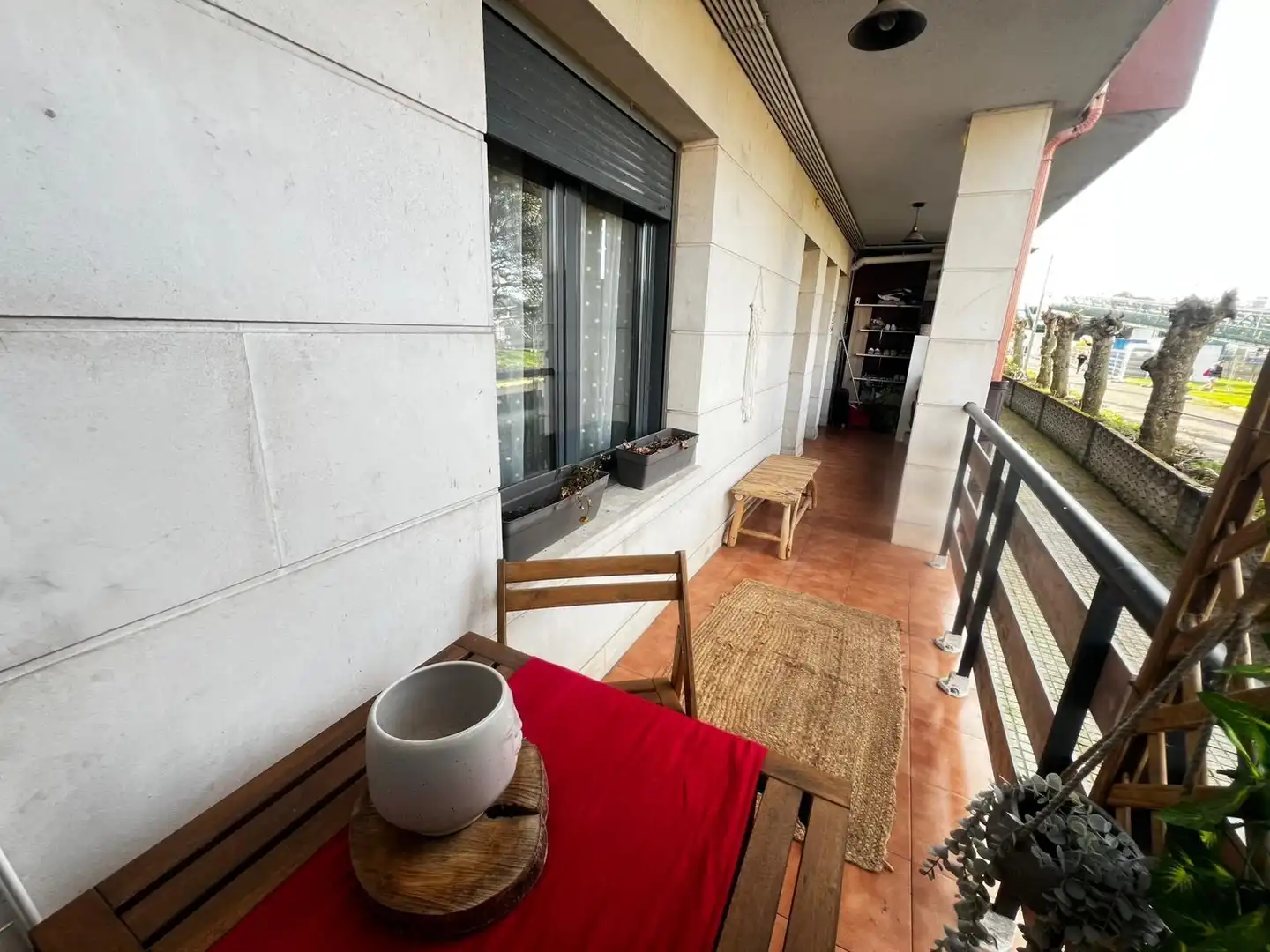 Balcony of Flat for sale in Polanco  with Private garden and Terrace