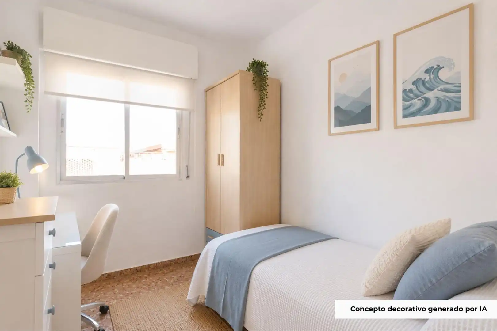 Bedroom of Flat for sale in Murcia  with Air Conditioner, Heating and Terrace