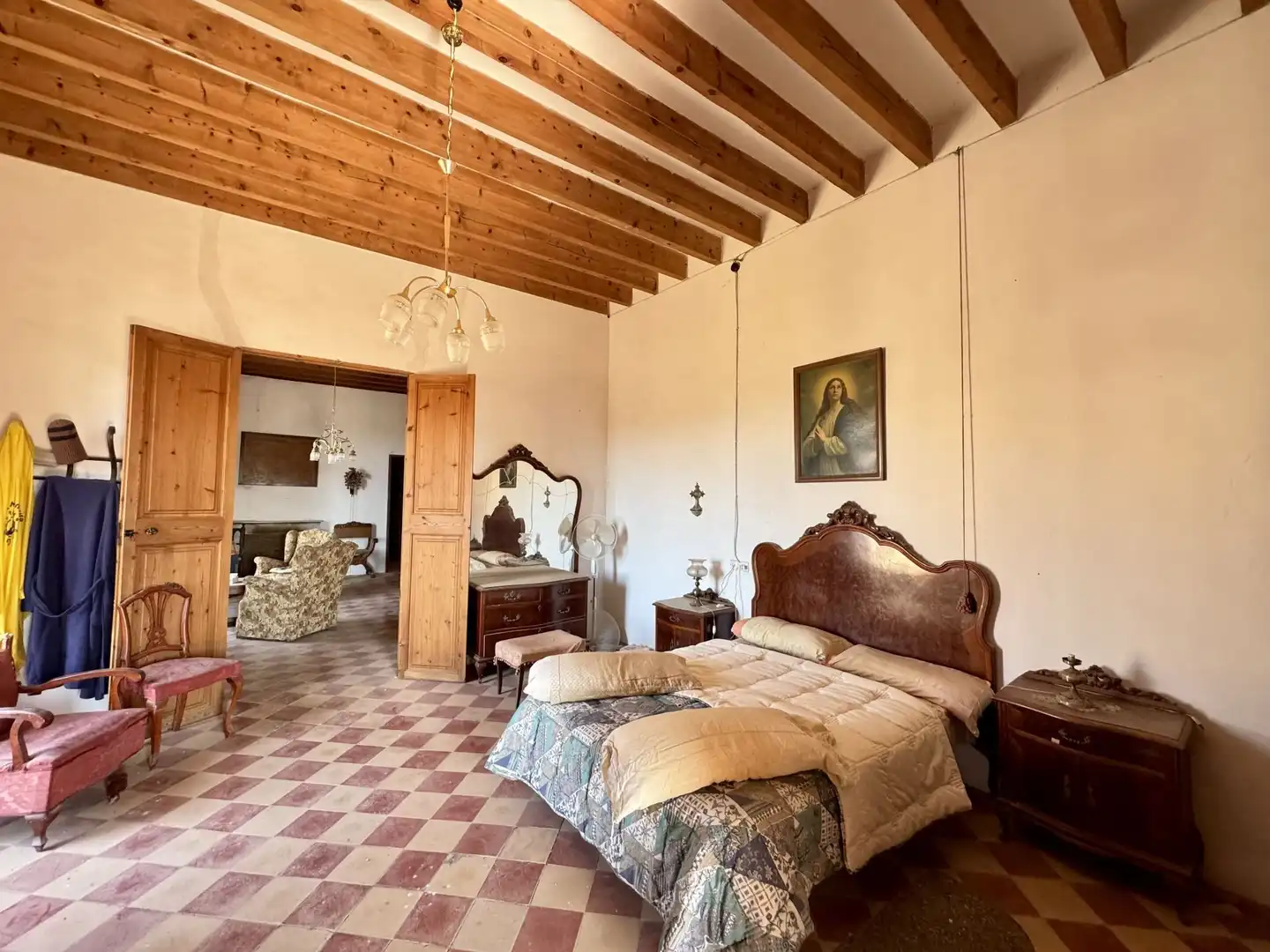 Habitación de Finca rústica en venta en Algaida con Jardín privado
