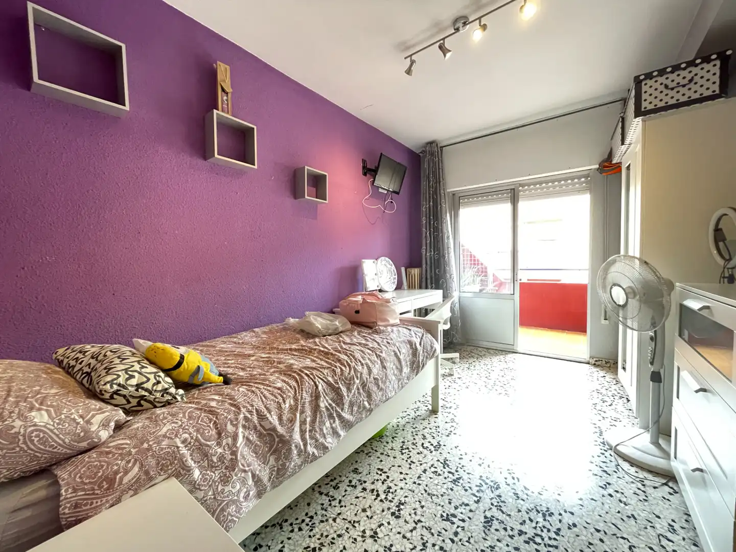 Schlafzimmer von Wohnung zum Verkauf in Ejea de los Caballeros mit Terrasse, Abstellraum und Möbliert
