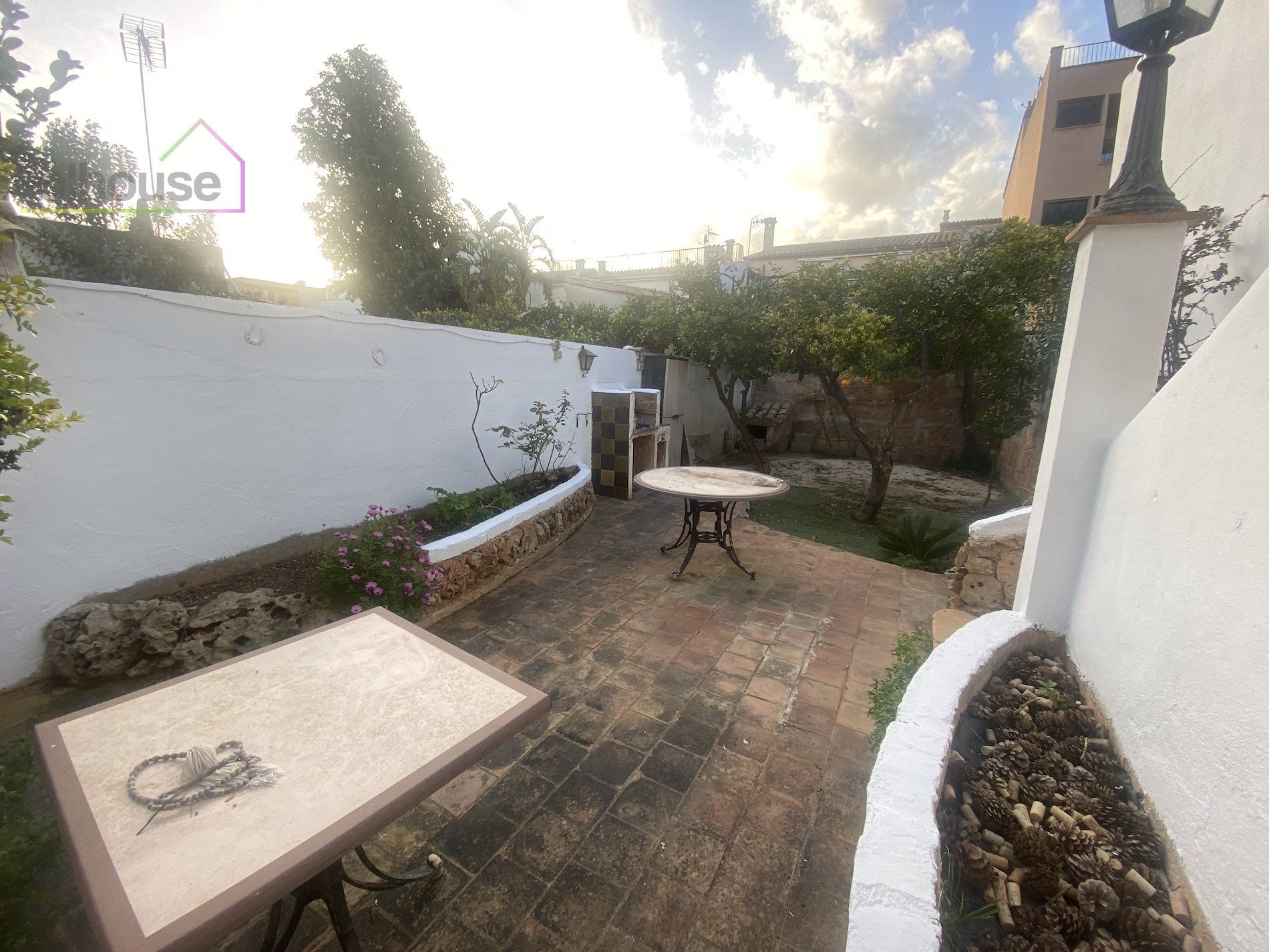 Garden of Duplex for rent in Santa María del Camí  with Air Conditioner, Parquet flooring and Terrace