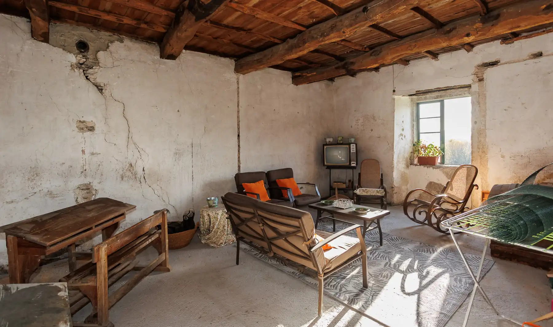 Terraza de Casa o chalet en venta en Lugo con Jardín privado, Terraza y Amueblado