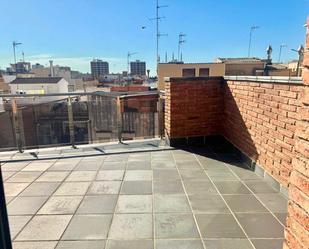 Terrace of Single-family semi-detached for sale in Badalona  with Air Conditioner, Heating and Private garden