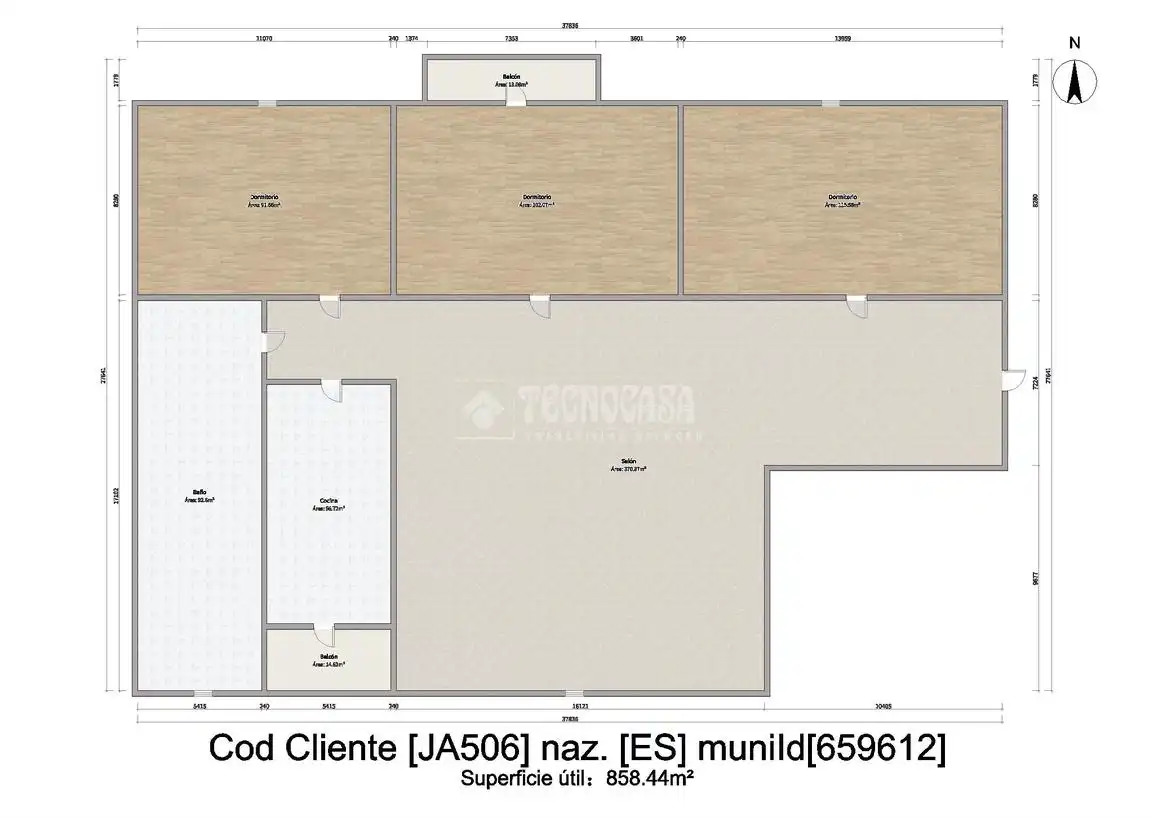 Piso en venta en Linares con Balcón