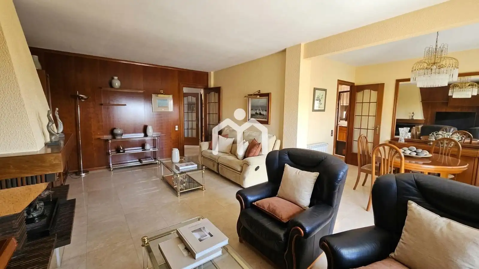 Sala de estar de Casa o chalet en venta en Teià con Calefacción, Terraza y Trastero