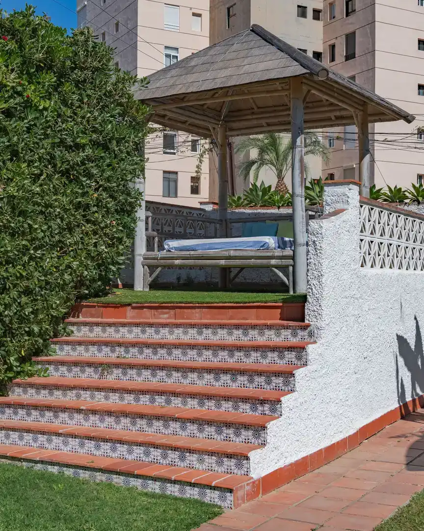 Terraza de Casa o chalet en venta en Torremolinos con Aire acondicionado, Jardín privado y Parquet