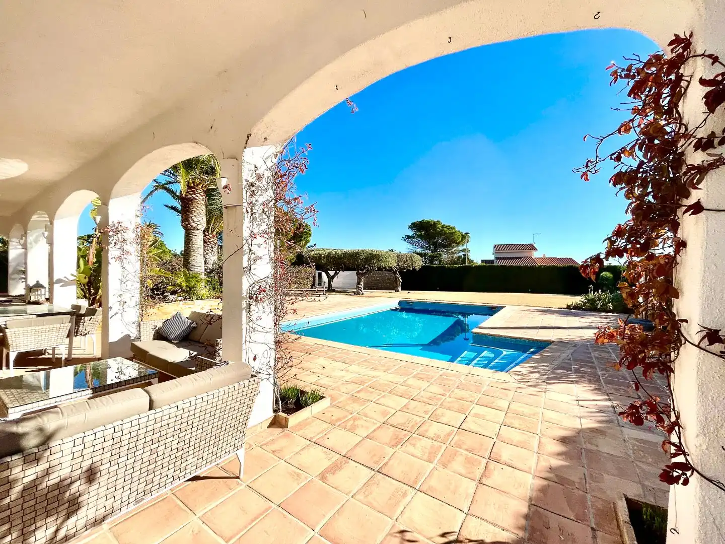 Piscina de Casa o chalet en venta en L'Ametlla de Mar  con Aire acondicionado, Terraza y Piscina