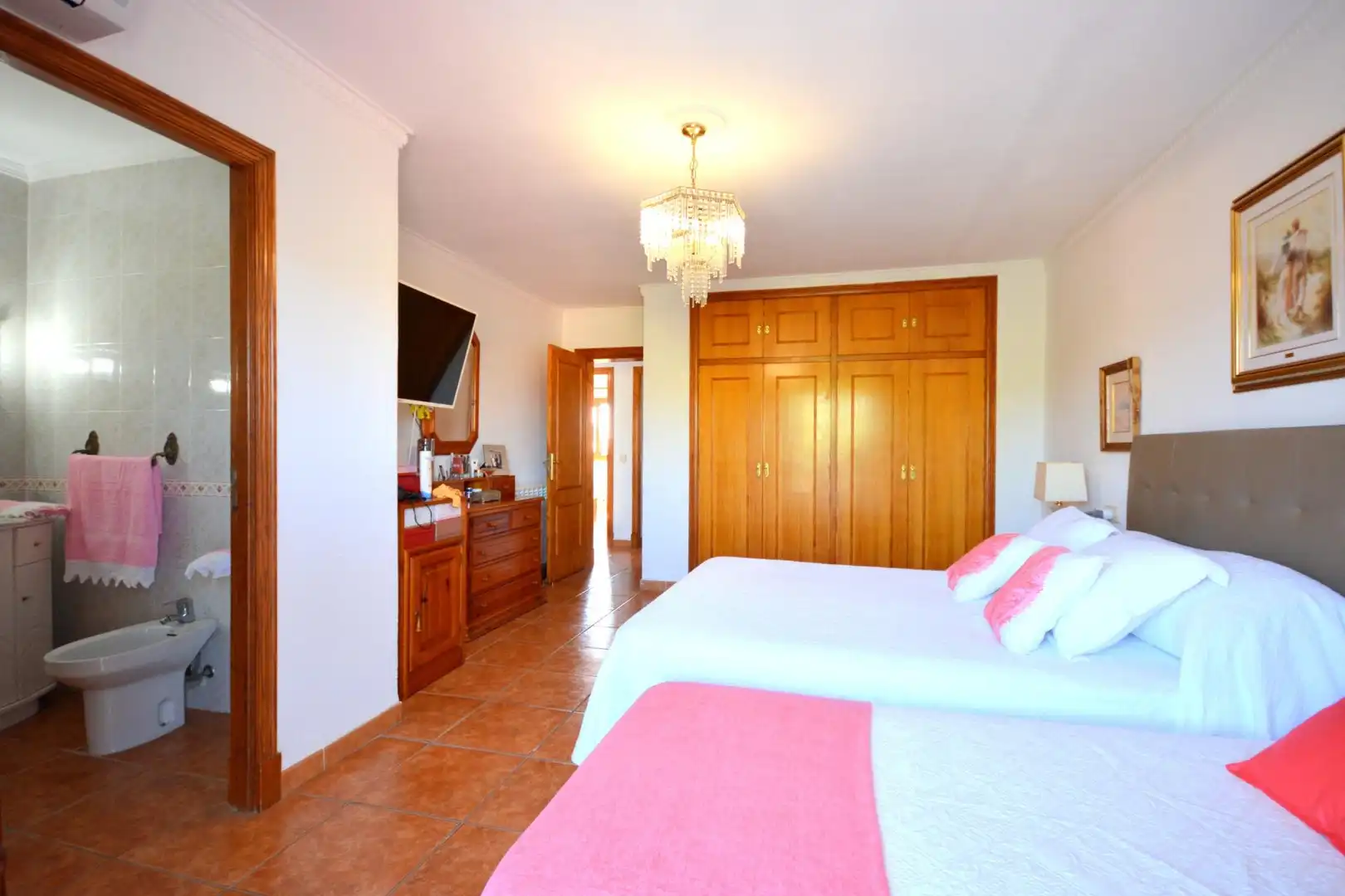 Dormitori de Casa o xalet en venda en Marratxí amb Aire condicionat, Calefacció i Jardí privat