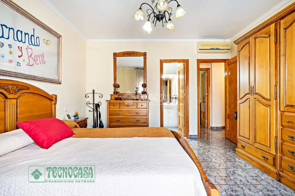 Schlafzimmer von Haus oder Chalet zum Verkauf in El Ejido mit Klimaanlage und Möbliert
