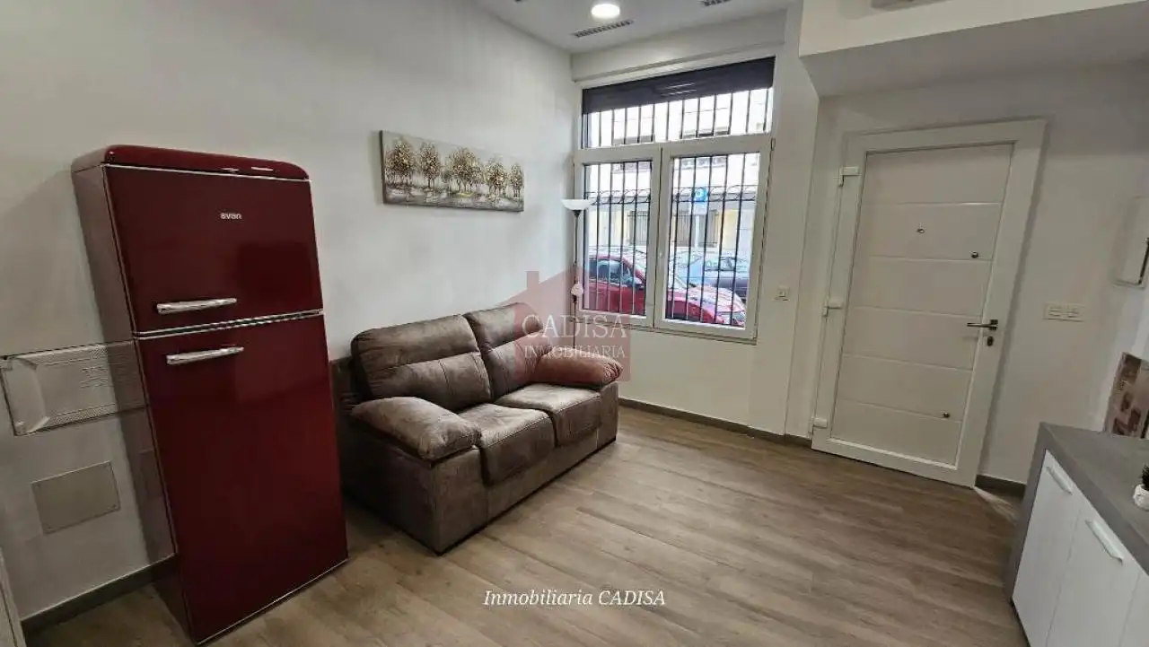 Sala d'estar de Estudi de lloguer en Salamanca amb Aire condicionat, Calefacció i Moblat