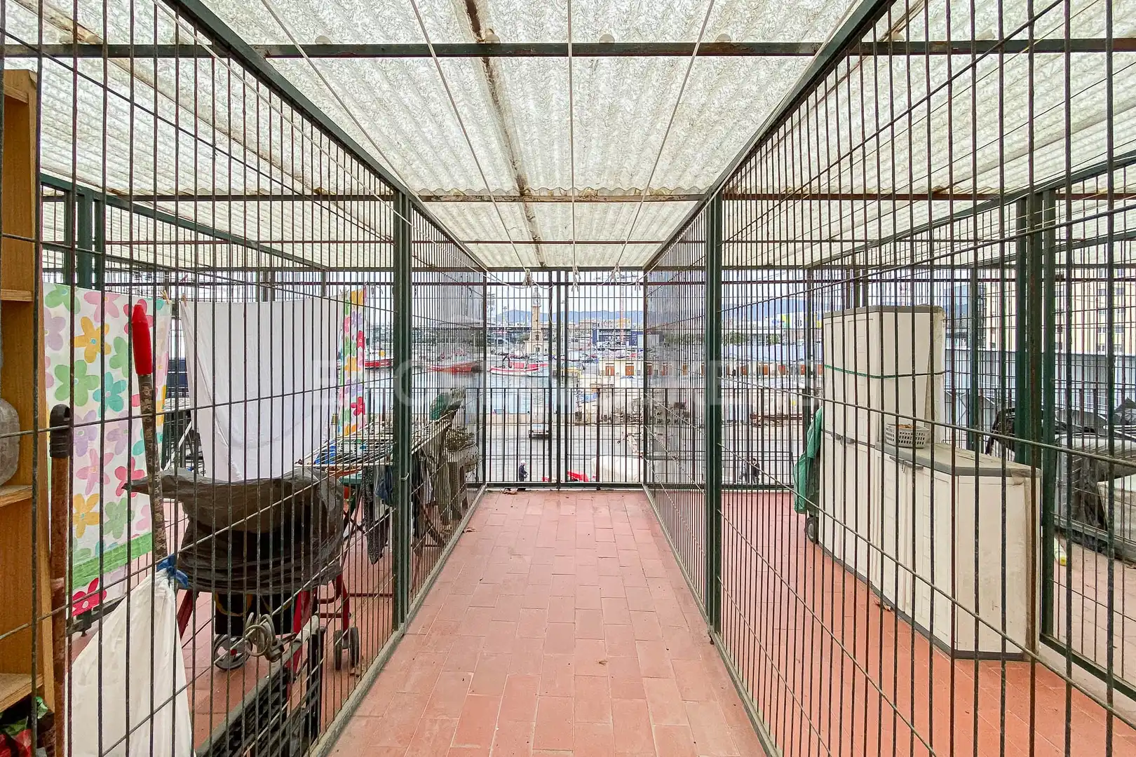 Terrasse von Wohnung zur Miete in Barcelona mit Heizung, Parkett und Möbliert