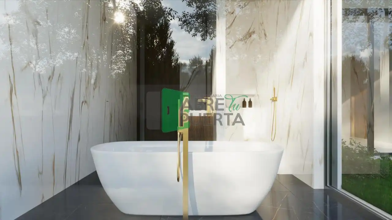 Baño de Casa o chalet en venta en O Pereiro de Aguiar  con Calefacción, Jardín privado y Piscina