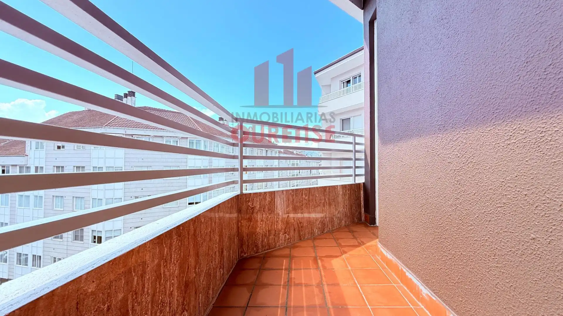 Terraza de Piso de alquiler en Ourense Capital  con Calefacción