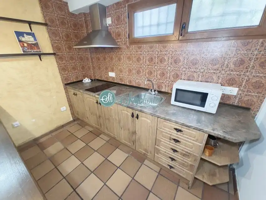 Cocina de Casa o chalet en venta en San Cristóbal de Segovia con Calefacción, Jardín privado y Terraza