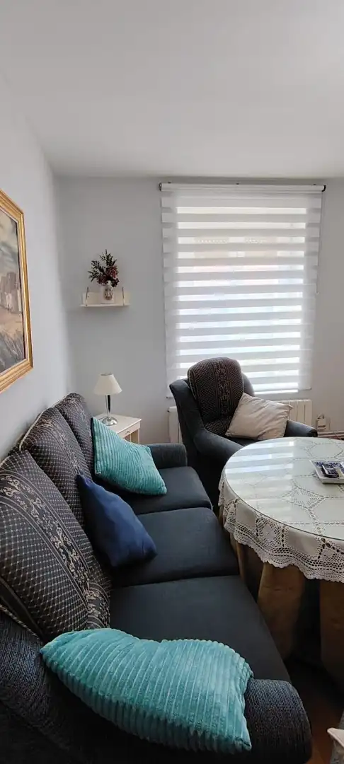 Wohnzimmer von Wohnung zur Miete in Salamanca mit Heizung, Möbliert und Waschmaschine