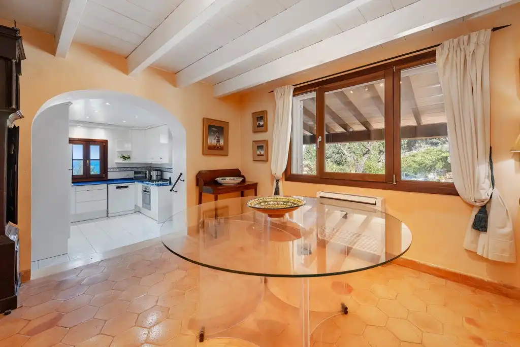 Dining room of Country homes for sale in Deià  with Private garden, Terrace and Storage room