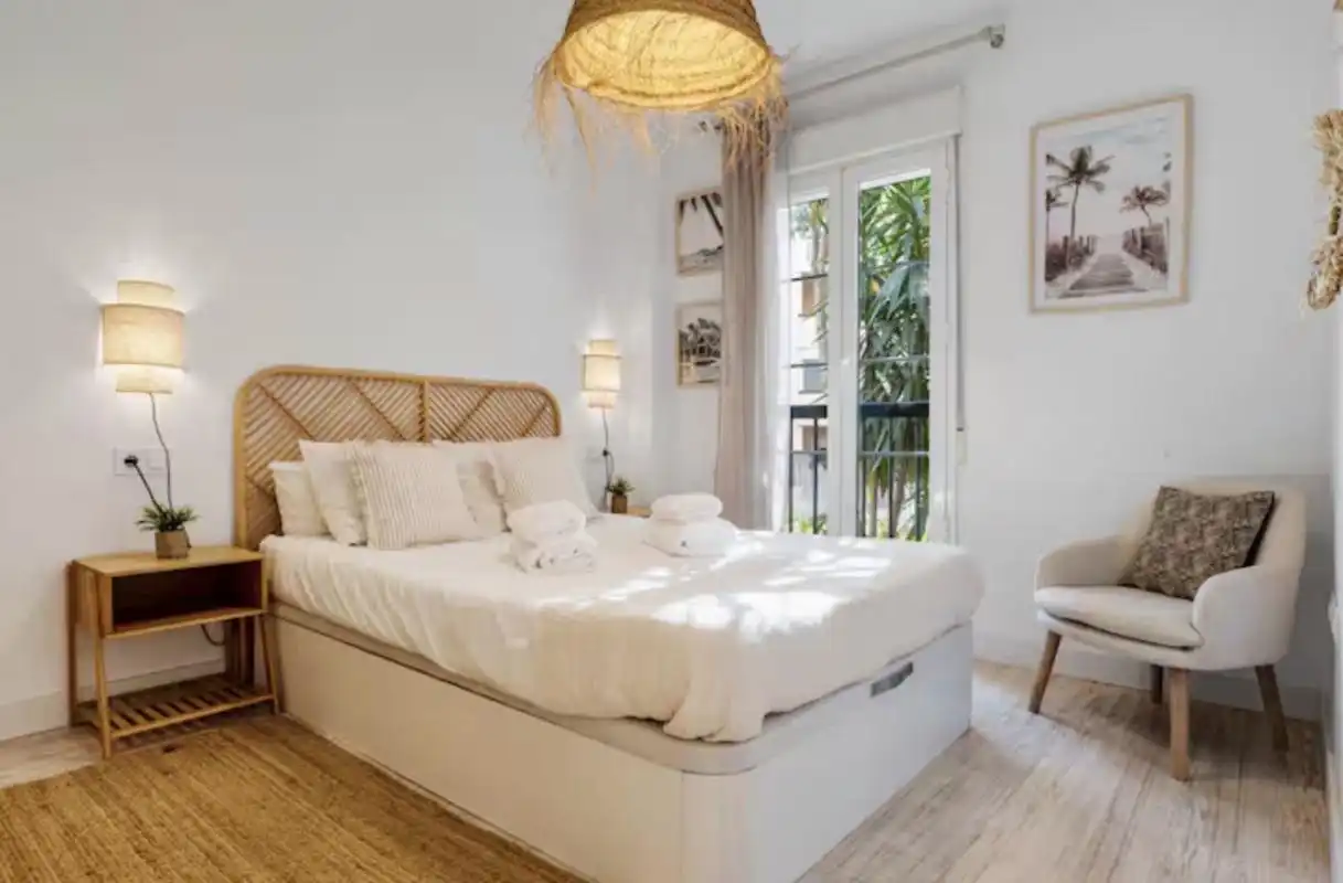 Bedroom of Ground floor for sale in Marbella  with Air Conditioner, Heating and Private garden