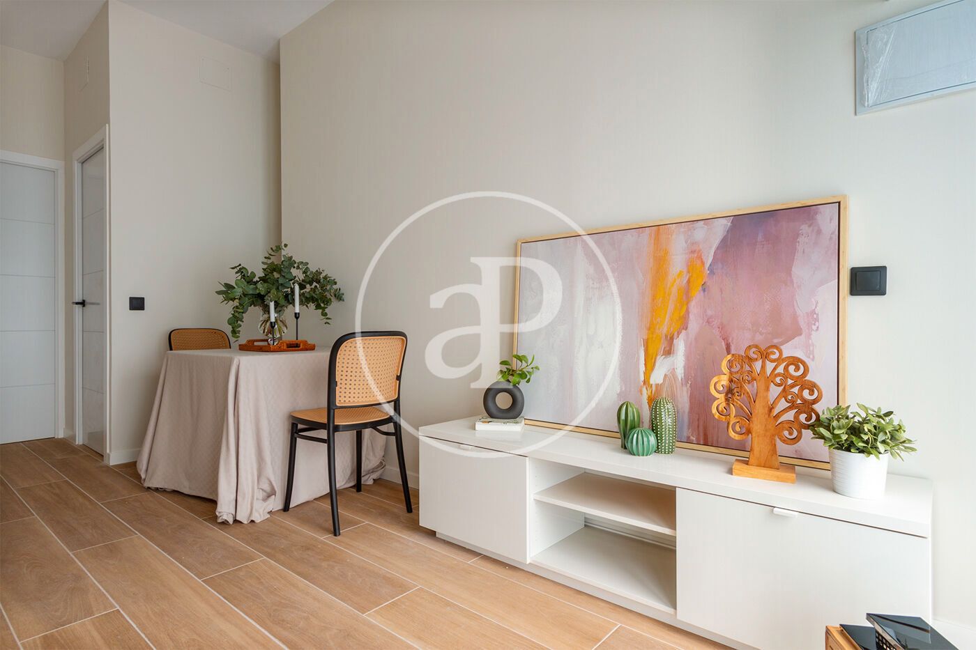 Sala d'estar de Pis en venda en  Barcelona Capital amb Calefacció