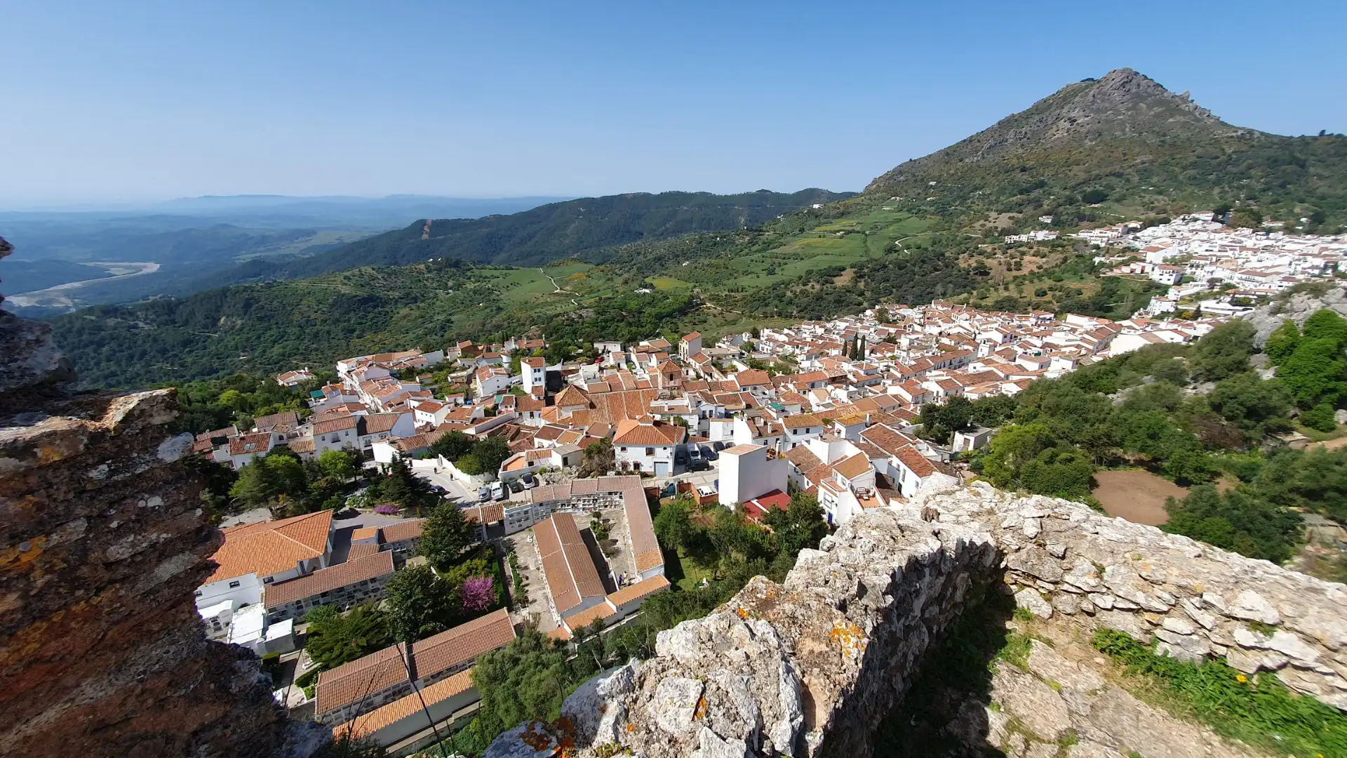 Vista exterior de Finca rústica en venda en Gaucín amb Aire condicionat, Jardí privat i Terrassa