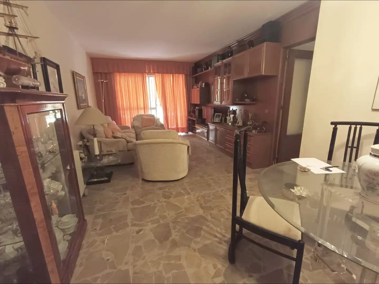 Sala de estar de Piso en venta en Málaga con Aire acondicionado y Terraza