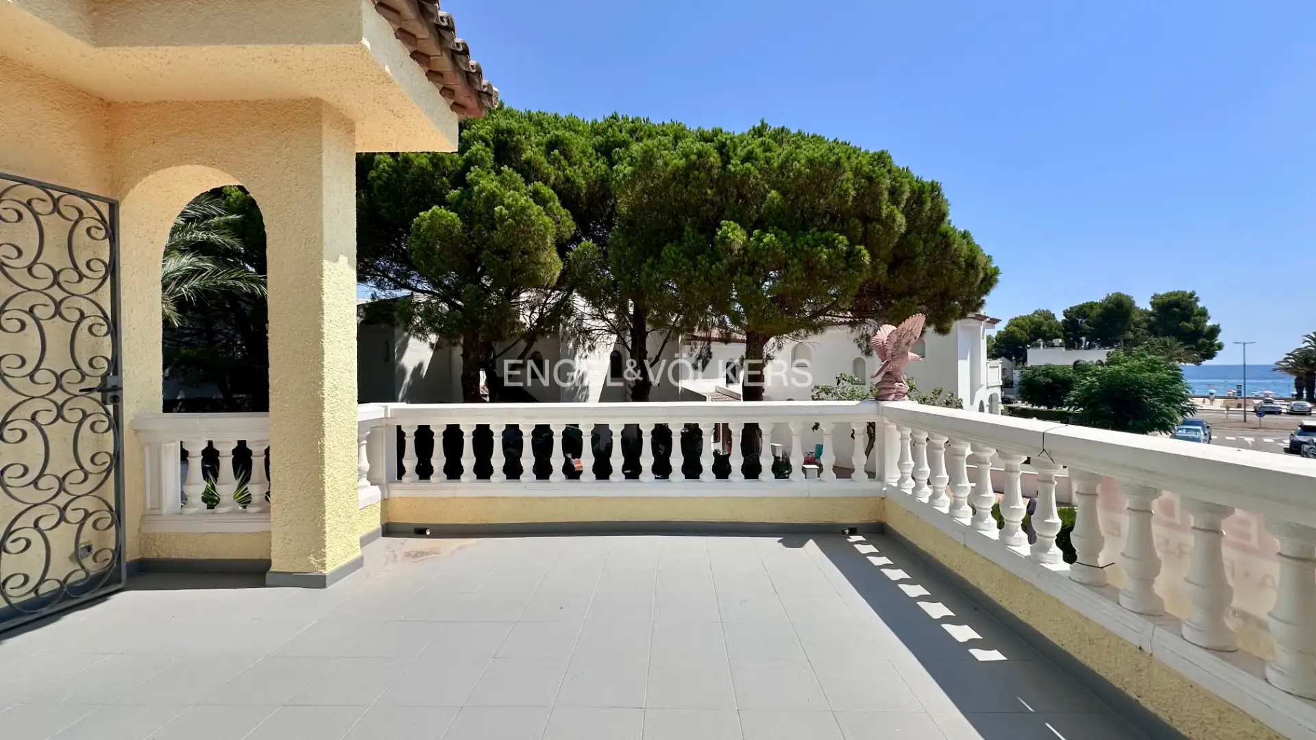 Terraza de Casa o chalet en venta en Mont-roig del Camp con Aire acondicionado, Calefacción y Jardín privado