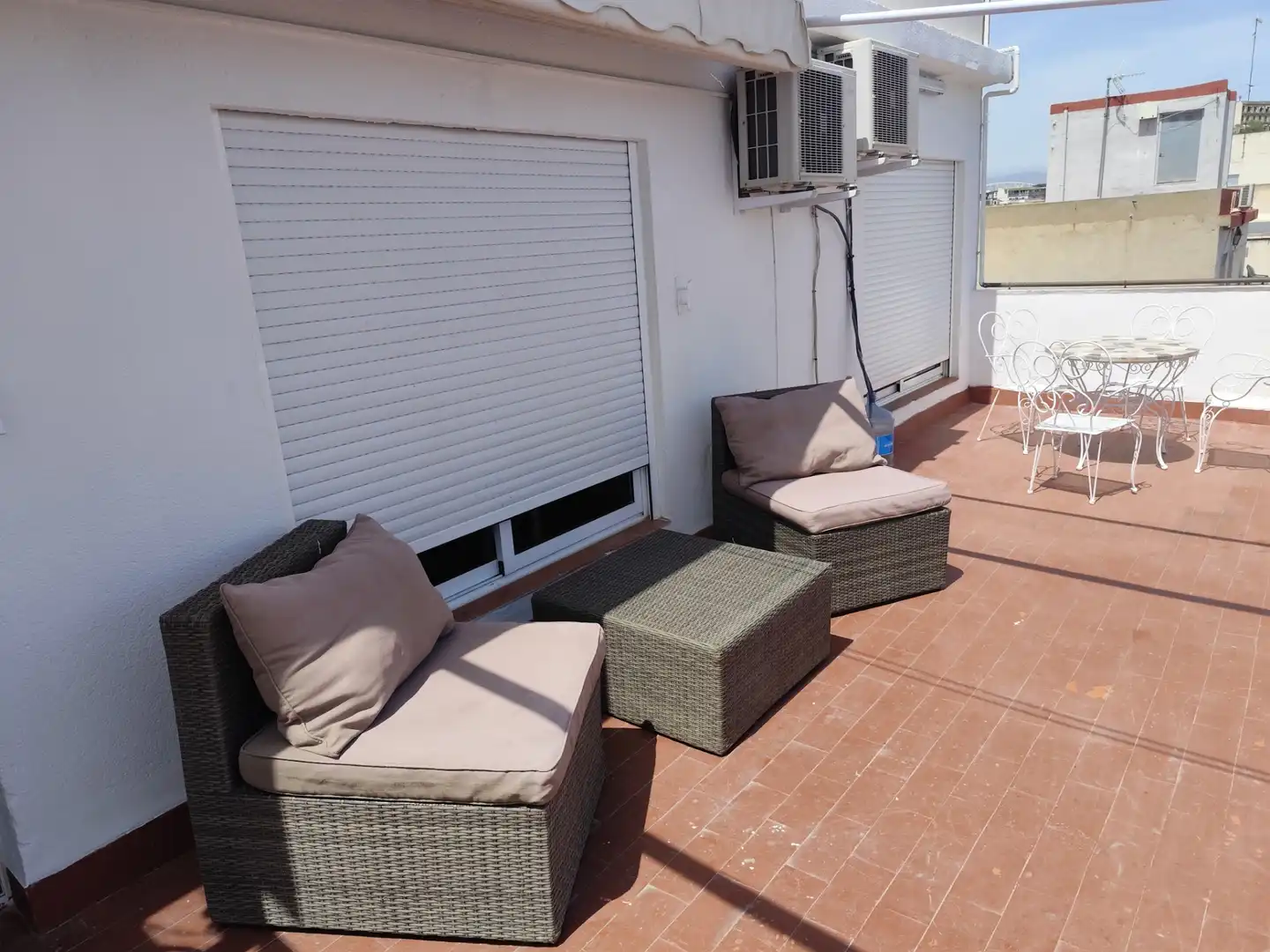 Terrassa de Àtic de lloguer en Alicante / Alacant amb Aire condicionat, Parquet i Terrassa