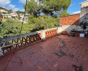 Terrassa de Finca rústica en venda en Vallirana amb Terrassa