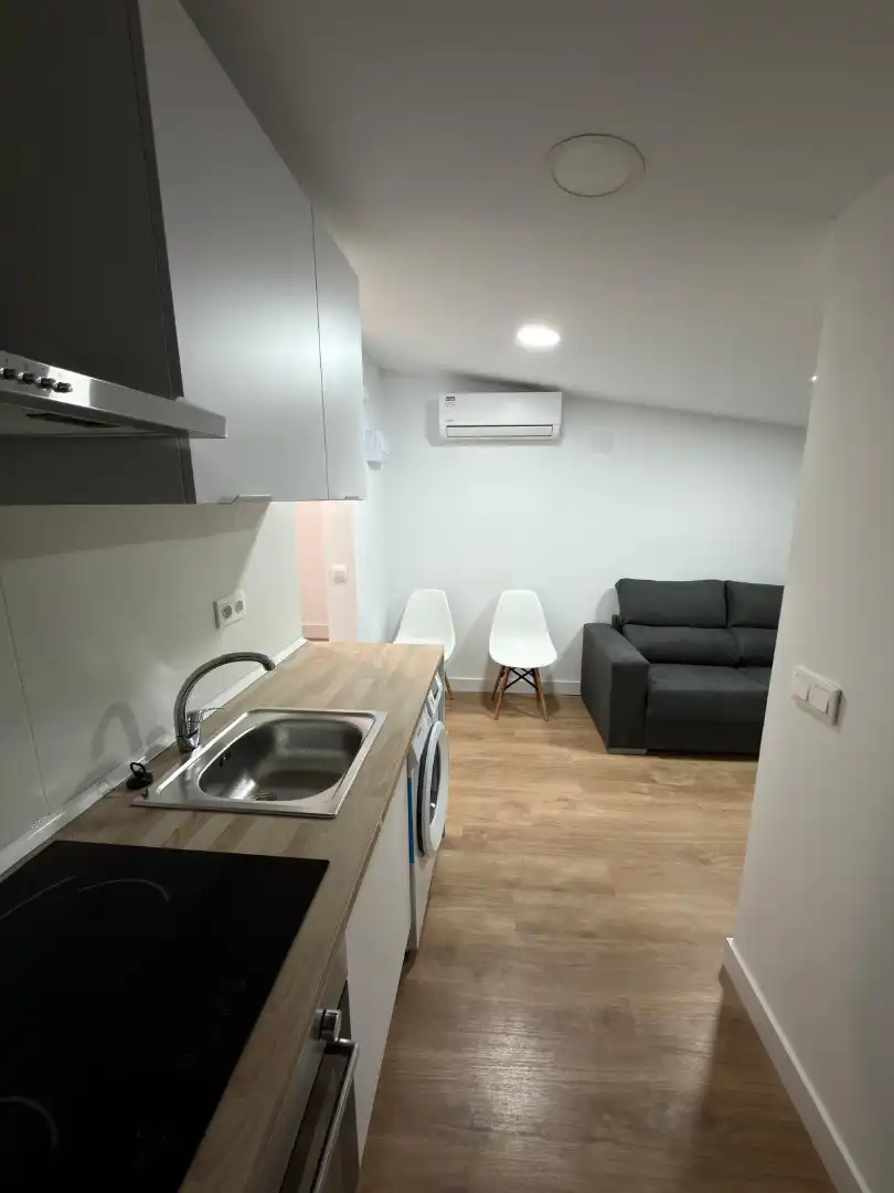 Living room of Flat for rent in Centre - Zona Alta  