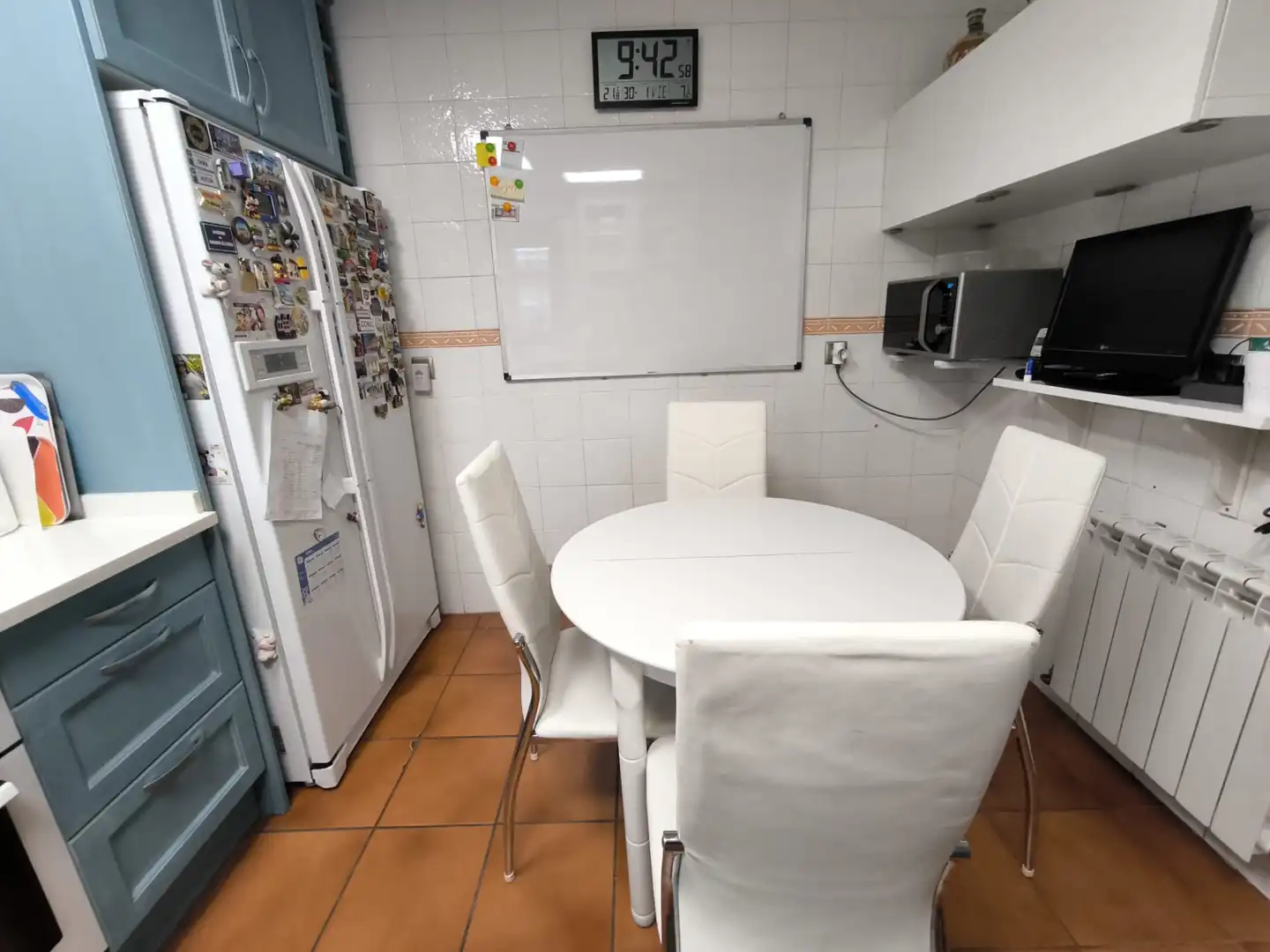 Cuina de Casa adosada en venda en Galapagar amb Calefacció, Jardí privat i Terrassa