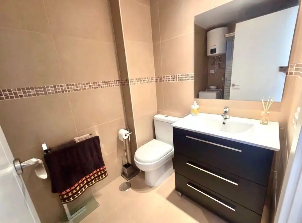 Bathroom of Study for rent in Alicante / Alacant  with Heating, Terrace and Furnished