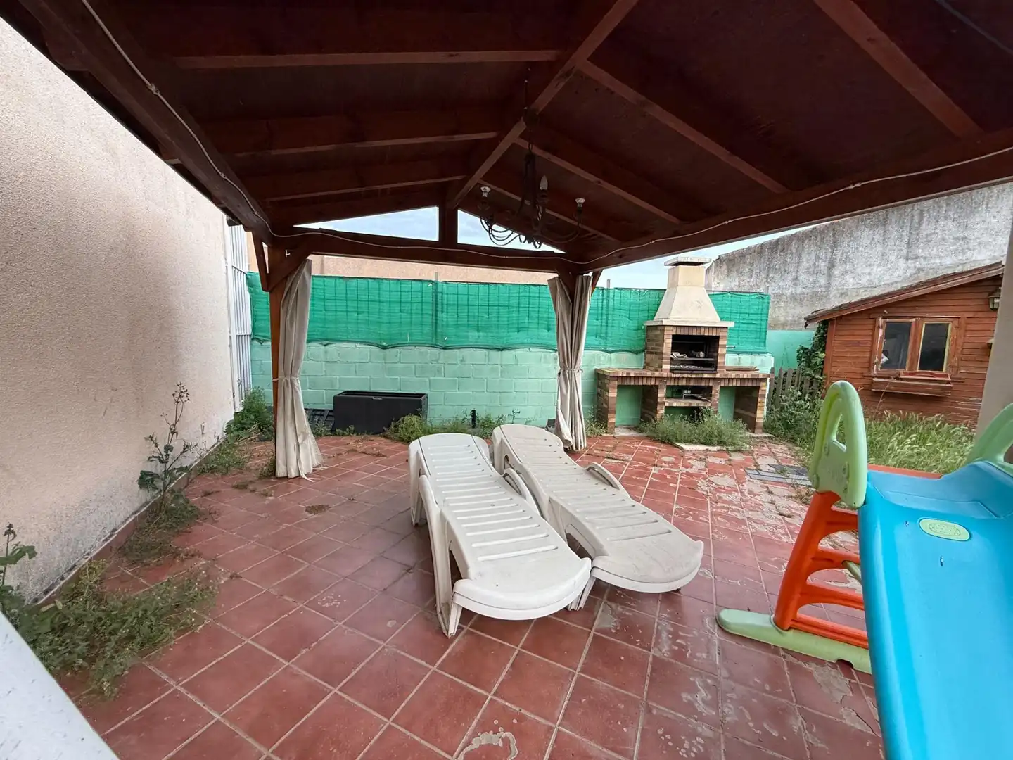 Terrassa de Casa adosada en venda en Guadalix de la Sierra amb Calefacció, Jardí privat i Terrassa